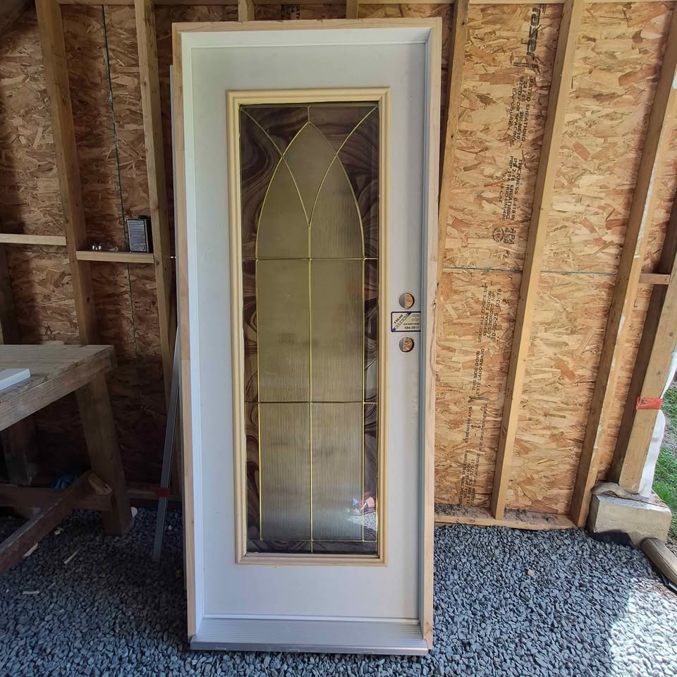 32x80 Exterior Door With Frame