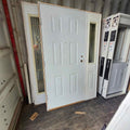 Exterior Door With Frame and Sidelite