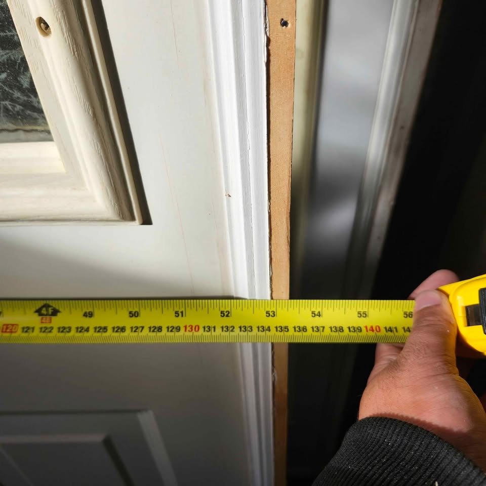 Exterior Door With Frame and Sidelite